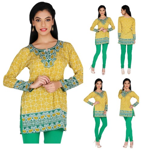 Yellow ethnic embroidered - ethnic,