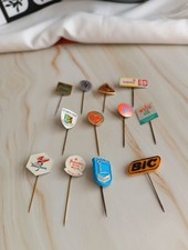 Dutch Advertising Pins x 12