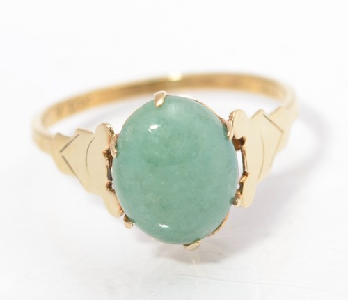 Vintage 9ct gold ring - vintage,