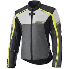 Held Renegade Waterproof Textile Motorcycle Jacket - Grey / Fluo Yellow