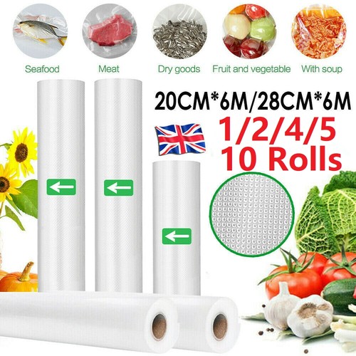 Food vacuum sealer rolls - vacuum, bags