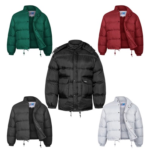Puffer jacket insulated duck - puffer,