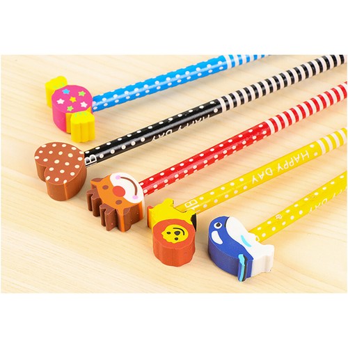 100pc pencils with cute - 12-100pc,