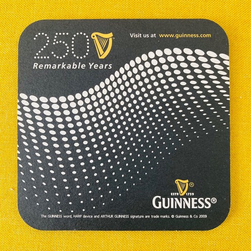Guinness beer coaster 250 - coaster,,