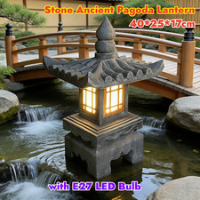 Stone Ancient Pagoda Lantern