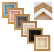 3D Box SQUARE Oak Style