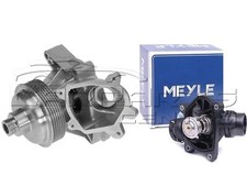 FOR BMW E46 320D 320 2.0 D MEYLE ENGINE COOLANT WATER PUMP + THERMOSTAT HOUSING