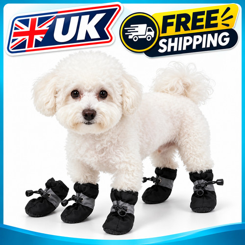 4pcs waterproof dog shoes - dog,