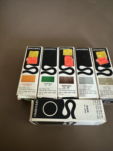 Vtg speedball oil based - oil-based, 5