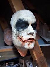 Life Size bust joker prop Heath Ledger Life face cast