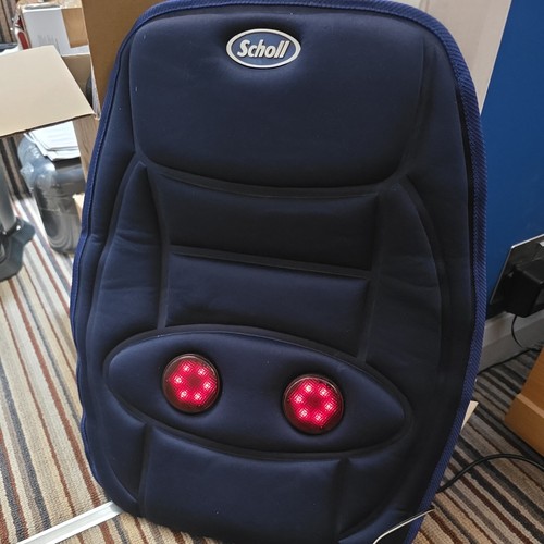 Scholl back cushion massager - back,