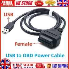 NEW Car Obd2 Female 16-pin To