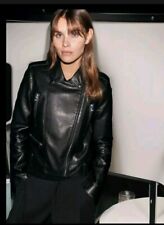 Zara Size M (10-12) Black Faux