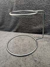 Solid Chrome 2 Tier Cake Plate