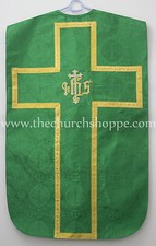 New Green Roman Chasuble