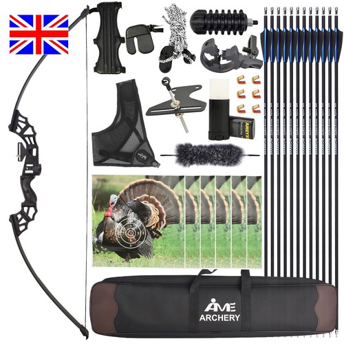 Archery 40lbs straight bow - 40lbs, set