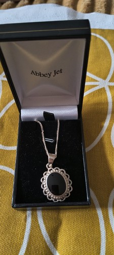 Abbey jet sterling - jet, silver