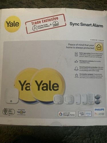 Yale 10 piece - , alarm
