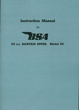 BSA Bantam D7 Manual 175 Super