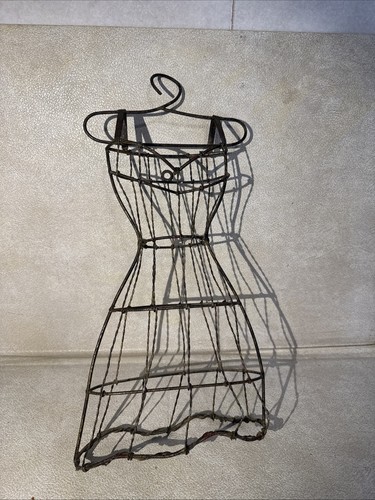 Vintage wire dress form - vintage,