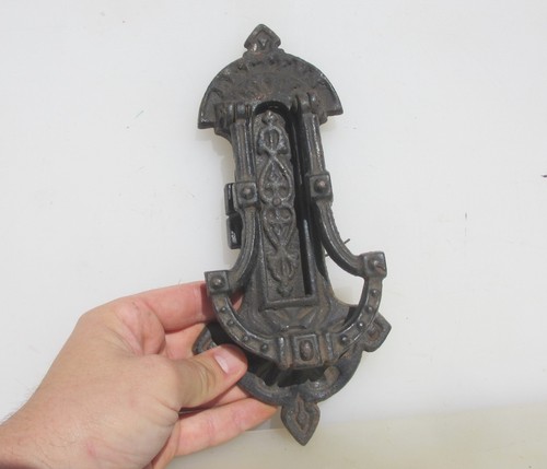 Victorian iron letterbox - victorian,