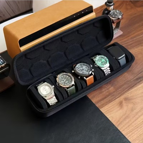 Slot watch box organizer - 5-slot,