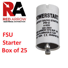 25 Fluorescent Starters 4-80w 200-240V Tube Strip Light  FS U FSU UK SELLER Bulk