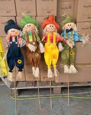 2 Uk 32 inch Garden Scarecrows