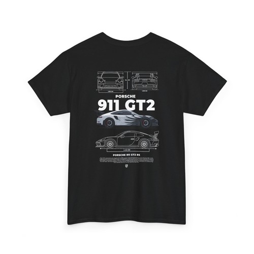 Porsche 911 gt2 car tee - porsche,