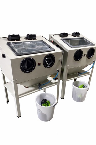 Vapour blasting cabinet aqua - vapour,
