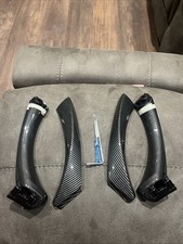BMW E90 E91 E92 Carbon Fibre Effect Door Grab Handles