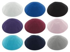 Deluxe Linen Kippah with Cotton Lining kippot yarmulke kippa yamaka jewish hat