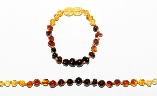 Baltic amber bracelet - amber, /