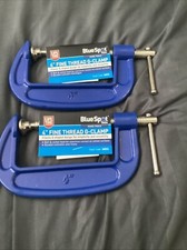 G Clamps PAIR Of Bluespot 4”