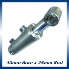 Hydraulic Double Acting Cylinder / Ram / Actuator 40mm Bore x 25mm Rod