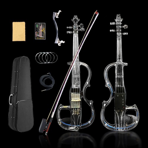 Electric crystal violin 4 - crystal,