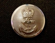 Genuine British Royal Navy RN RM Dress Buttons Jacket / Blazer / Greatcoat X 8