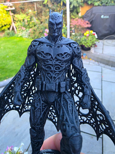 Batman black plastic figurine - plastic,