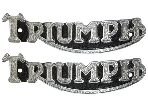 Triumph tank badges fits pre - badges,
