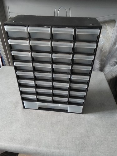 Vintage plastic drawer - 33,