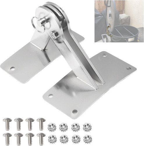 Stainless lid hinge - stainless, kit