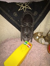 Haunted Demonic African Dan Mask. Worn During A Human Sacrifice. Negative!!!!!!!