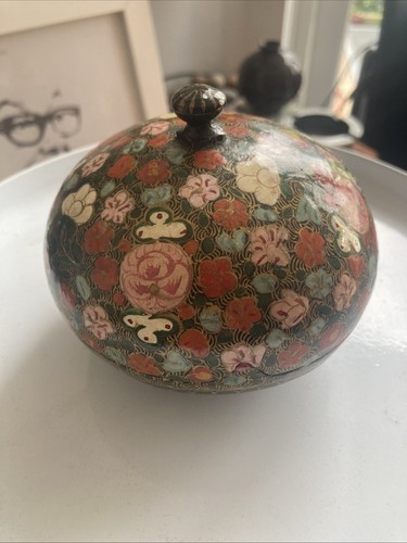 Vintage round indian kashmiri - vintage,