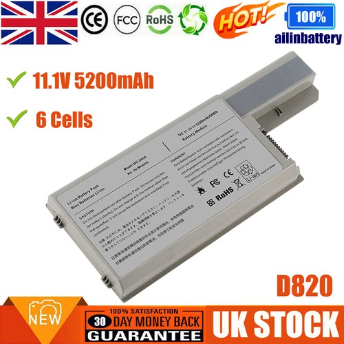 D820 laptop battery for dell - d820,