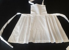 GIRLS COTTON APRON PINAFORE