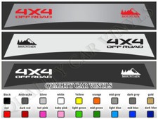 Mitsubishi L200 sunstrips 4x4