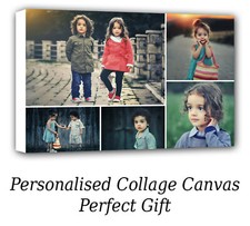 Personalised Canvas Prints Photo Collage canvas Image - perfect gift 