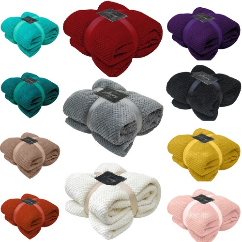 Luxury popcorn throws - luxury,