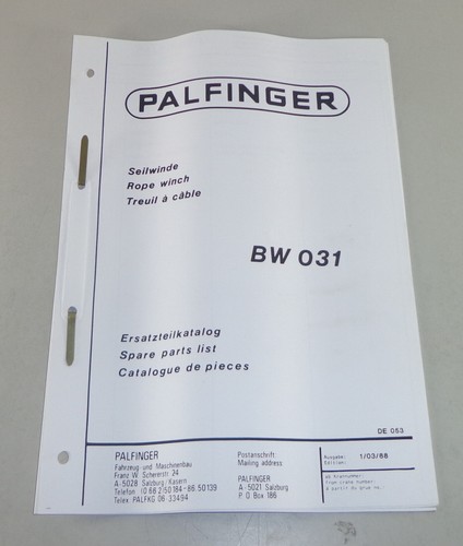 Parts catalog spare - parts,