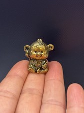 Small Brass Monkey Figurine -